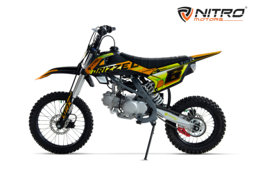 Preview: NITRO MOTORS 125cc Kinder Dirtbike Drizzel URX 17/14 4-Gang
